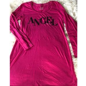 Victoria’s Secret- Medium- Long-sleeve-Sleep Shirt
